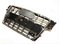 Audi A4 2008-2012 İçin Uyumlu S4 Panjur- Siyah