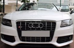 Audi A4 2008-2012 İçin Uyumlu S4 Panjur- Siyah