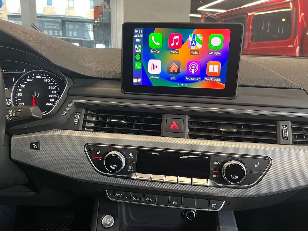 Audi A4-A5 B9 Kasa Orjinal Ekrana Carplay+And.Auto İnterface