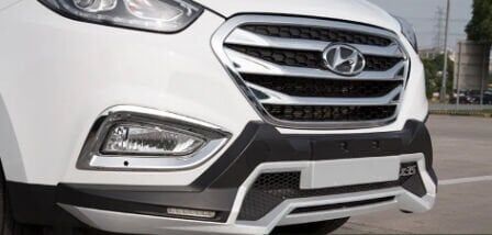 Hyundai iX35 2010+ Uyumlu Ön ve Arka Tampon Koruma Led