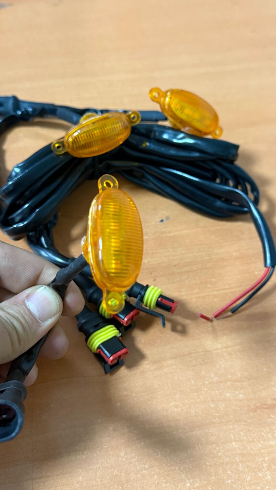 Ford Ranger F150 Gen2 Panjur ve Dodik Işığı 3 Adet