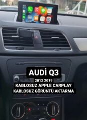 Audi Q3 Orjinal Ekrana Carplay+And.Auto İnterface