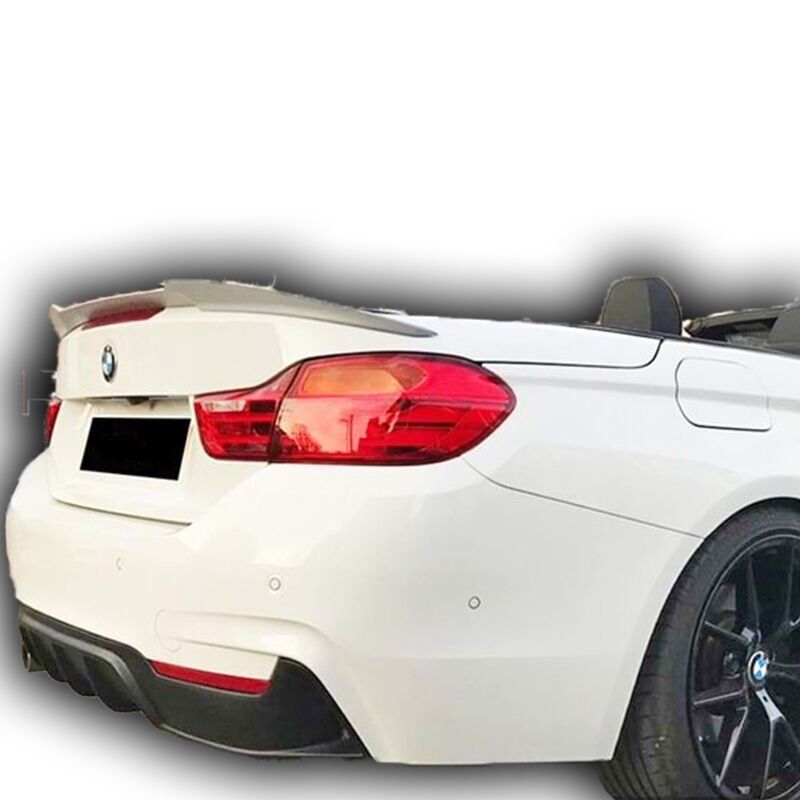 Bmw F33 Cabrio Uyumlu Yedek Parça M4 Yarasa Spoiler Boyasız