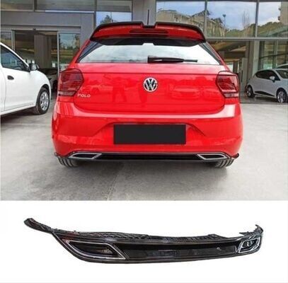 Volkswagen Polo Uyumlu Yedek Parça 2018+ MK6 R-Line Difüzör