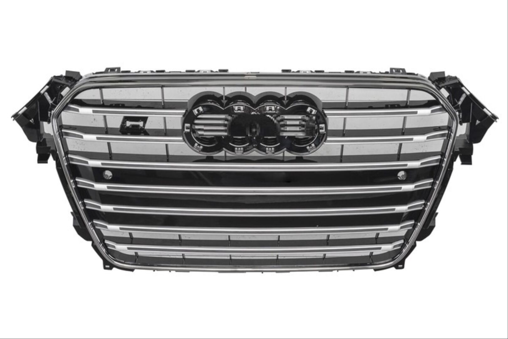 Audi A4 2012-2015 İçin Uyumlu S4 Panjur Siyah