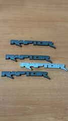 Ford Ranger F150 Gen3 Raptor Kaput Kaplama Scoop Yazısı 2 Adet