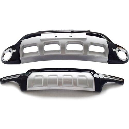 Hyundai Santa Fe 2010-2012 Uyumlu Ön ve Arka Tampon Koruma