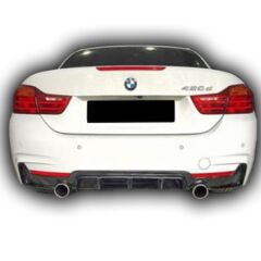 Bmw F33 Cabrio Uyumlu Yedek Parça Performance Difüzör Boyasız