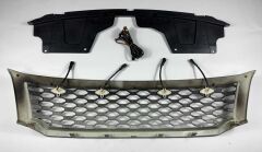 Nissan Navara NP300 2015-2020 Ledli Petek Panjur Siyah