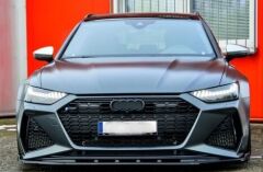 Audi A6 2019-2021 Rs6  Uyumlu Ön Tampon Panjur Seti