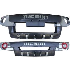 Hyundai Tucson 2004 2014 Uyumlu Ön ve Arka Tampon Koruma