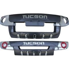 Hyundai Tucson 2004 2014 Uyumlu Ön ve Arka Tampon Koruma