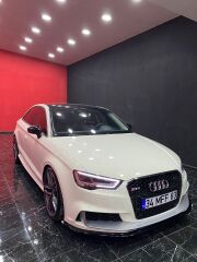 Audi A3 2013-2016 Rs3  Uyumlu Body Kit (Sedan)- Ön Arka Tampon & Panjur & Marşpiyel (Egzoz Dahil)