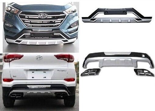 Hyundai Tucson 2015-2018 Uyumlu Ön ve Arka Difüzör