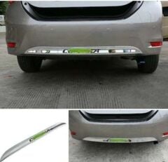 Toyota Corolla 2013-2018 Uyumlu Arka Tampon Koruma Krom