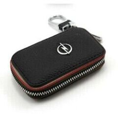 Opel Uyumlu Yedek Parça Fermuarlı Deri Anahtar Kabı