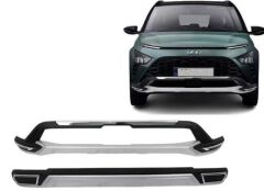 Hyundai Bayon 2021+ Uyumlu Yedek Parça Ön ve Arka Tampon Koruma
