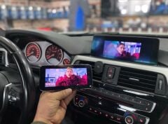 Bmw 3 Serisi F30 Kasa Orjinal Ekrana Carplay+And.Auto İnterface