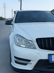 Mercedes W204 2007-2014 Uyumlu Piano Black Batman Yarasa Ayna Kapağı