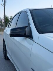 Mercedes W204 2007-2014 Uyumlu Piano Black Batman Yarasa Ayna Kapağı