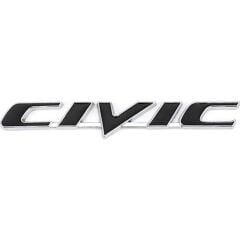 Honda Civic Uyumlu Yedek Parça Bagaj ve Çamurluk Logosu Siyah