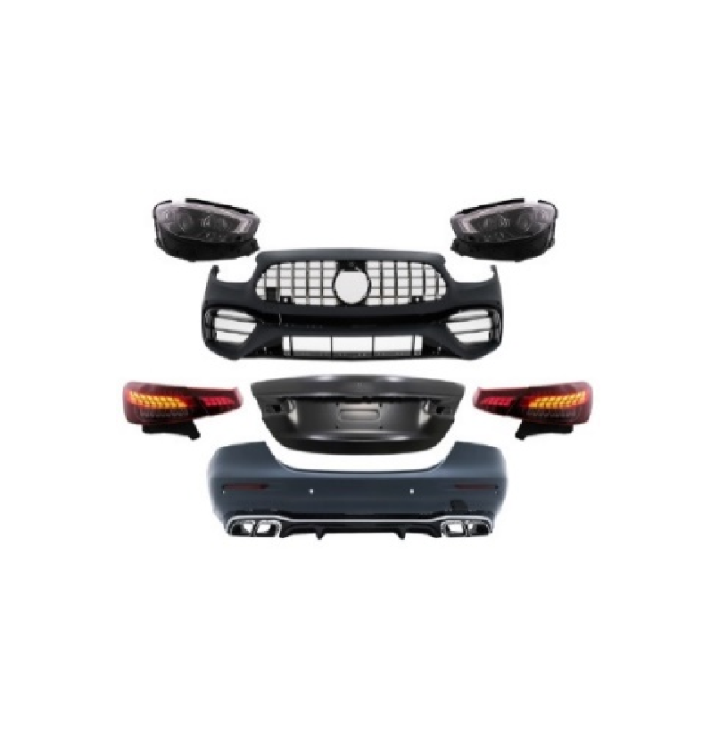 Mercedes W213 Uyumlu Yedek Parça 2016-2020 Uyumlu Yedek Parça  2021-2023 Dizayn E63 Dönüşüm Seti