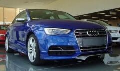 Audi A3 2013-2016  Uyumlu S3 Ön Tampon Panjur Seti (Sedan) (Sis Yuvalı Model)