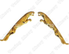 Jaguar Uyumlu Yedek Parça Altın Sarı Bagaj Logosu