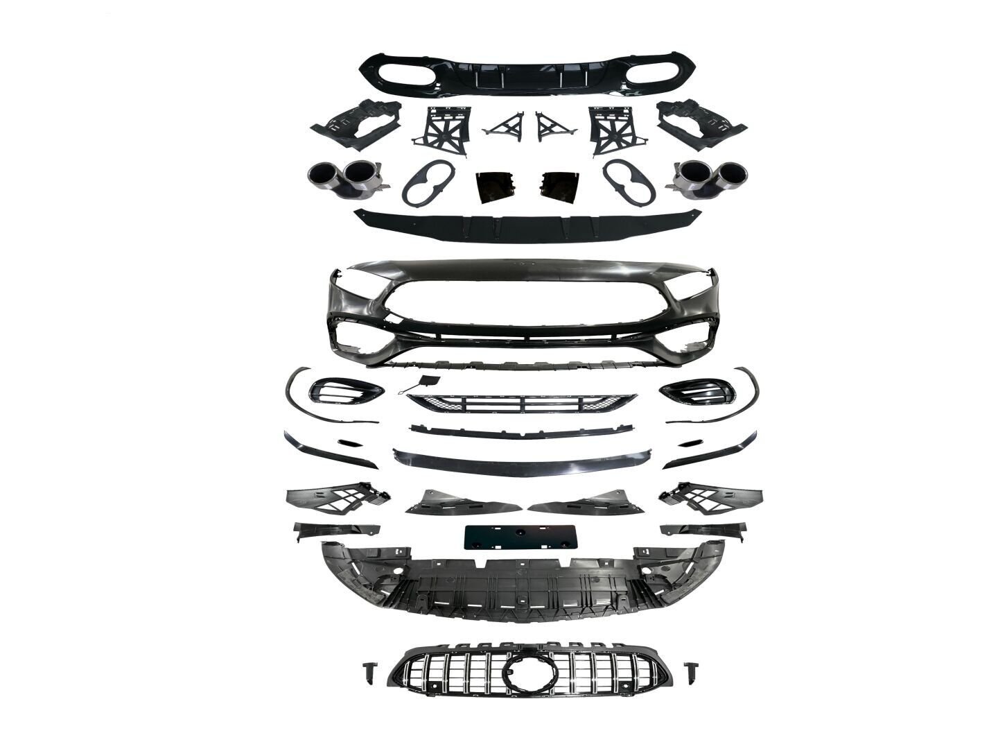 Mercedes W177 Sedan Uyumlu Yedek Parça A45 Body Kit (Amg Tampon için)