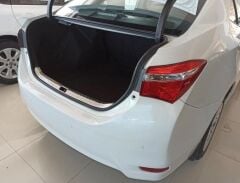 Toyota Corolla 2013-2018 Uyumlu Bagaj  İç Koruma Krom