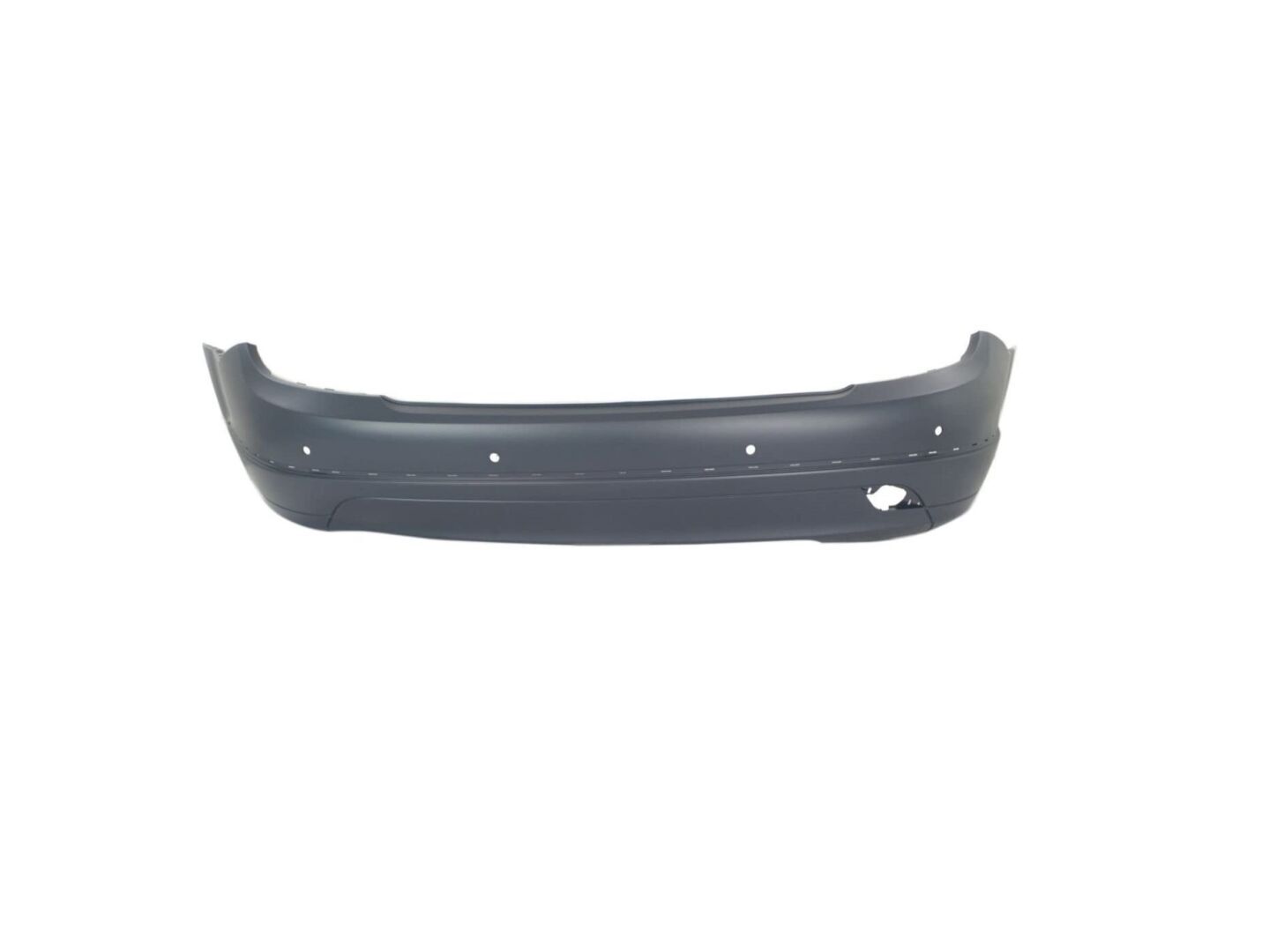 Mercedes W204 C Serisi 2007-2010 (Avantgarde ve Fascination) Uyumlu Yedek Parça Arka Tampon (Nikelajlı,Sensörlü ) 2048801340