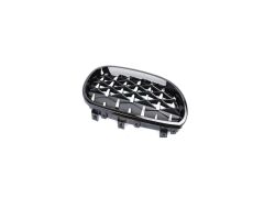 Bmw 5 Serisi E60 2004-2009 İçin Uyumlu Diamond Panjuur (Böbrek) Pıano Black Çerçeve