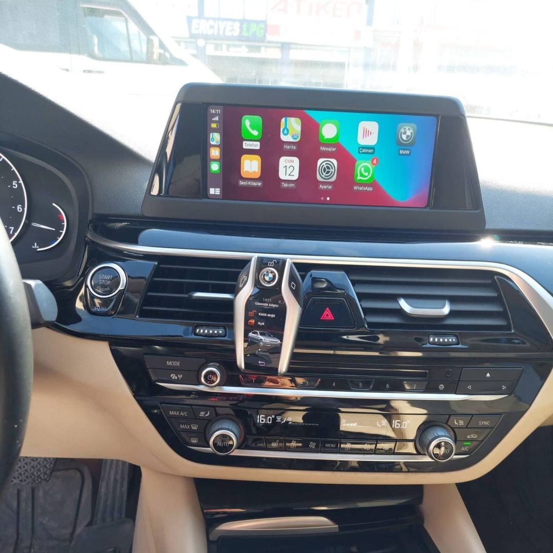 Bmw 5 serisi G30 Kasa Orjinal Ekrana Carplay+And.Auto İnterface