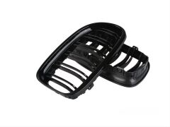 Bmw 3 Serisi E90 2008-2011 M3 Böbrek (Cift Cizgi Panjur) Piano Black