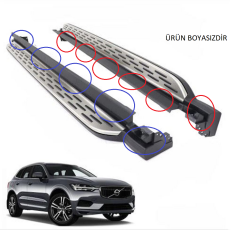 2015+ Volvo XC90 Yan Basamak OEM Style Boyasız