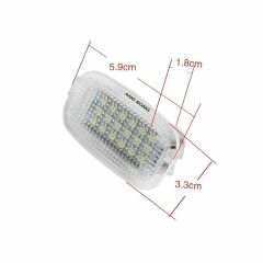 Mercedes CLK Class C207 2D 2009 ve Sonrası Uyumlu Yedek Parça Oem Kapı Altı Led