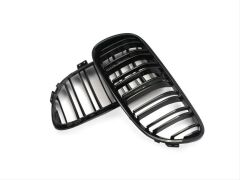Bmw 3 Serisi E92 2010-2013 İçin Uyumlu M3 Görünüm Panjur (Cift Çizgi Böbrek) Pıano Black (Makyajlı Kasa)