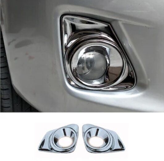 Toyota Corolla 2010-2012 Uyumlu Sis Farı Çerçevesi 2 Parça Krom