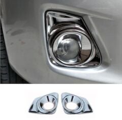 Toyota Corolla 2010-2012 Uyumlu Sis Farı Çerçevesi 2 Parça Krom