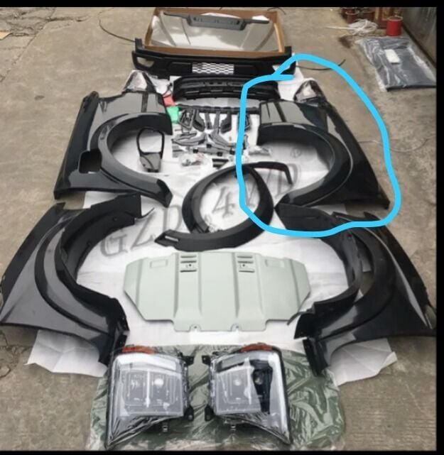 Gen3 Ranger F150 Sol Çamurluk Arka