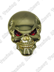 Kuru Kafa Bagaj Logosu Altın Sarısı 5×3.5 Cm