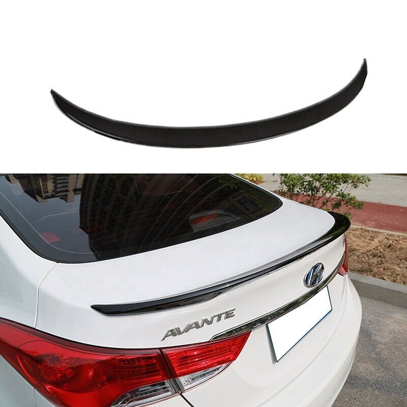 Hyundai Elantra 2012-2016 Uyumlu Spoiler Plastik