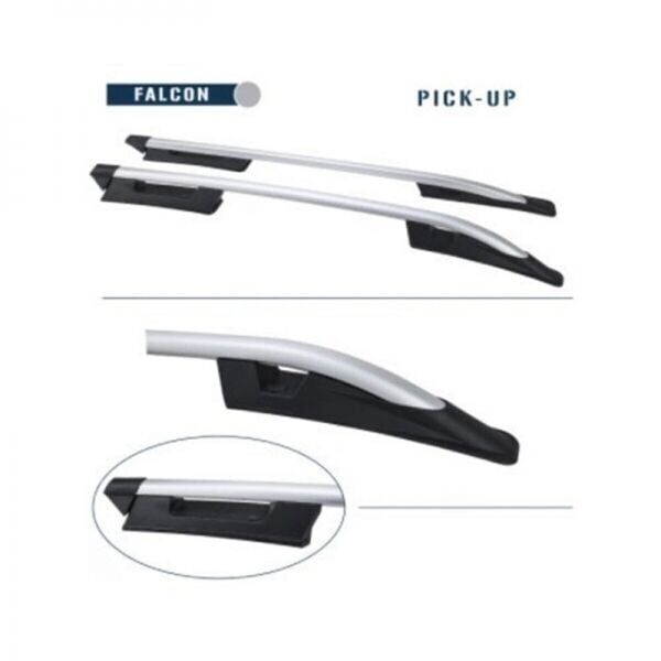 Mercedes X-Class 2018 Uyumlu Yedek Parça Falcon Tavan Çıtası Silver