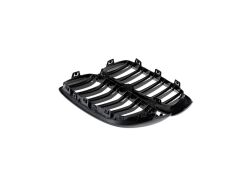 Bmw 4 Serisi F32 2013-2019 İçin Uyumlu M4 Panjur (Çift Çizgi Böbrek) Piano Black
