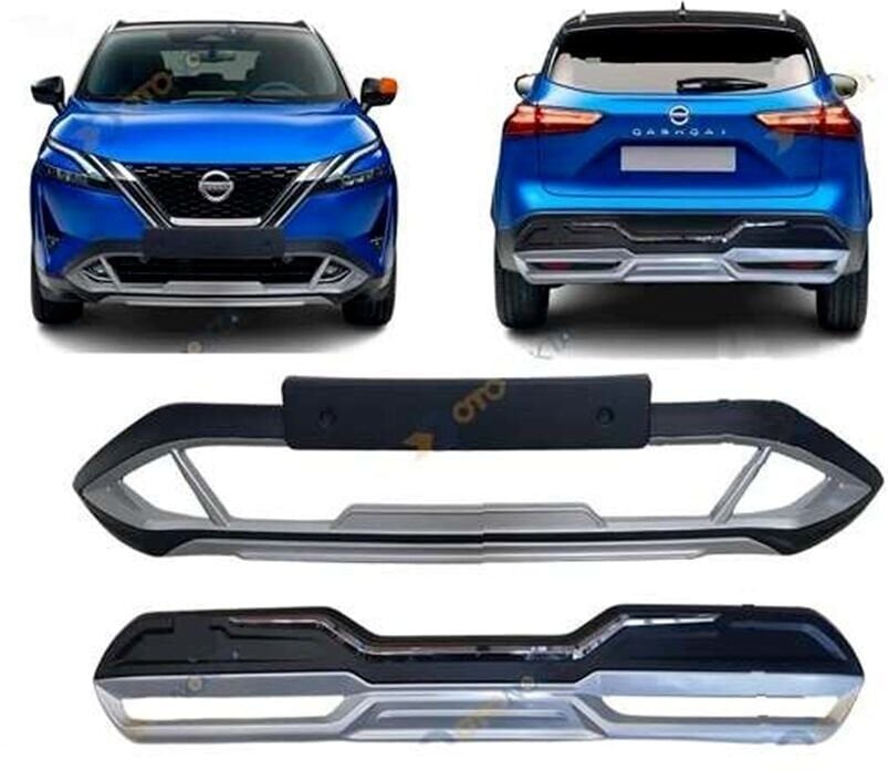 Nissan Qashqai 2021+ Uyumlu Yedek Parça OEM Ön Arka Tampon Koruma