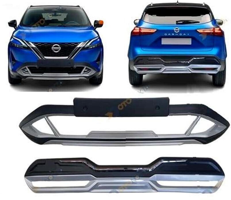 Nissan Qashqai 2021+ Uyumlu OEM Ön Arka Tampon Koruma