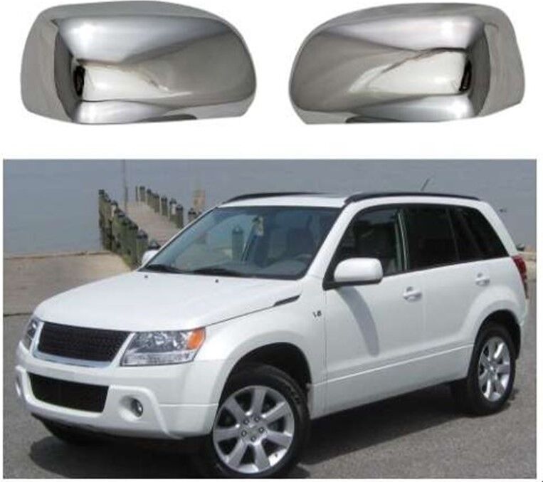 Suzuki Grand Vitara Uyumlu  2007-2012 Ayna Kapağı Abs Krom