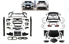 Bmw E70 X5 için Uyumlu G05 X5M Facelift Body Kit