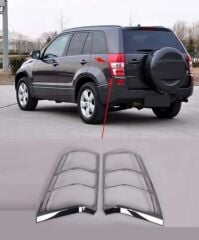 Suzuki Grand Vitara Uyumlu 2007-2012 Arka Stop Çerçevesi Abs Krom