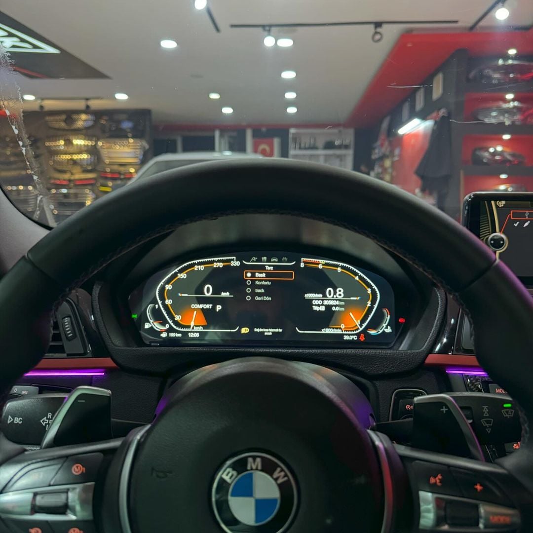 Bmw 3 serisi F30 Digital Hayalet Gösterge